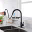 Robinet de cuisine tactile avec douchette extractible