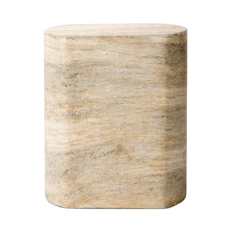 Clementine End Table, Sandy Grey
