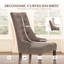 51cm H Tufted Fabric Upholstered Side Chair-122898913