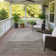 Machine Washable Indoor/Outdoor Adalaide ACN2350 Stripes Rug