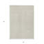 Tapis intérieur / extérieur lavable beige et ivoire HomeRoots 3 pi x 5 pi
