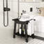 Banc de douche Tabouret de douche avec poignée et porte-savon-910389866
