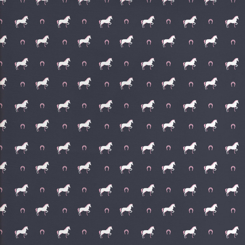 Tissu de chevaux, l 58 po x L 72 po