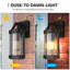 Luminaire mural d'extérieur Dusk To Dawn Photocell Sensor-137772347