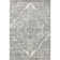 Tapis argenté / blanc délavé Joines