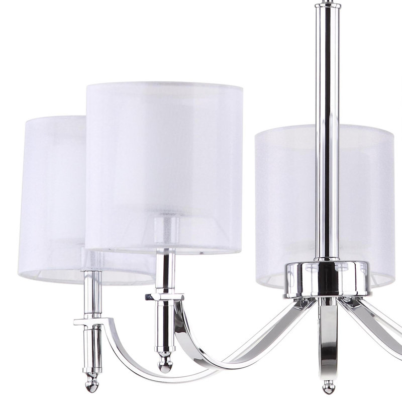 Lustre classique/traditionnel ombré 5 lumières Lucian