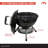 Megamaster 14.5" Kettle Charcoal Grill