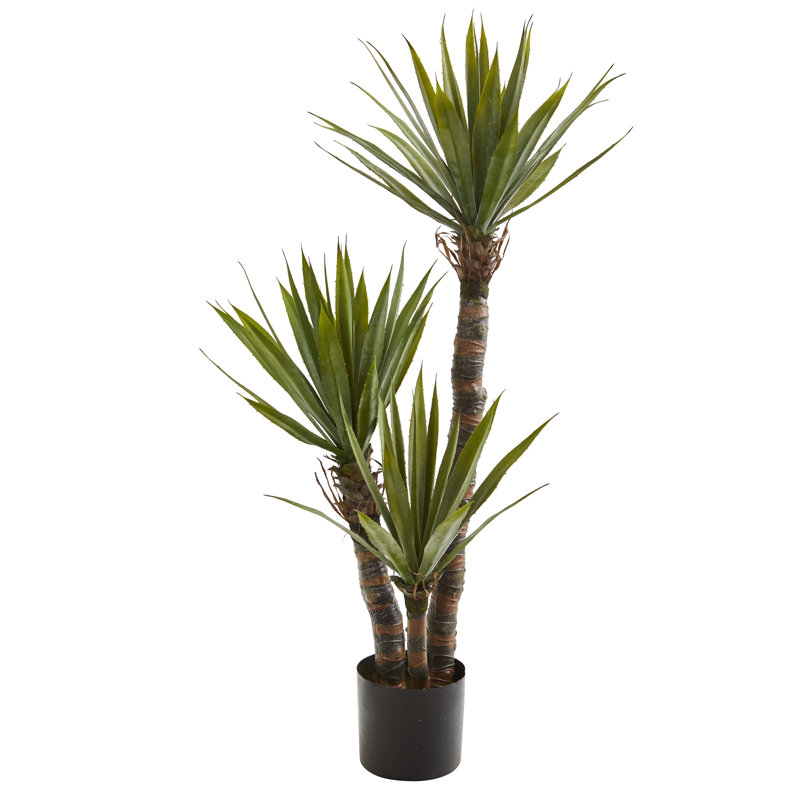 48'' Faux Yucca Tree in Planter