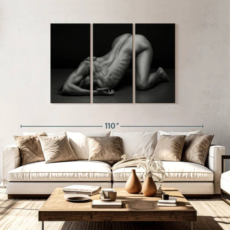 Bodyscape VI, 48" H x 74" W