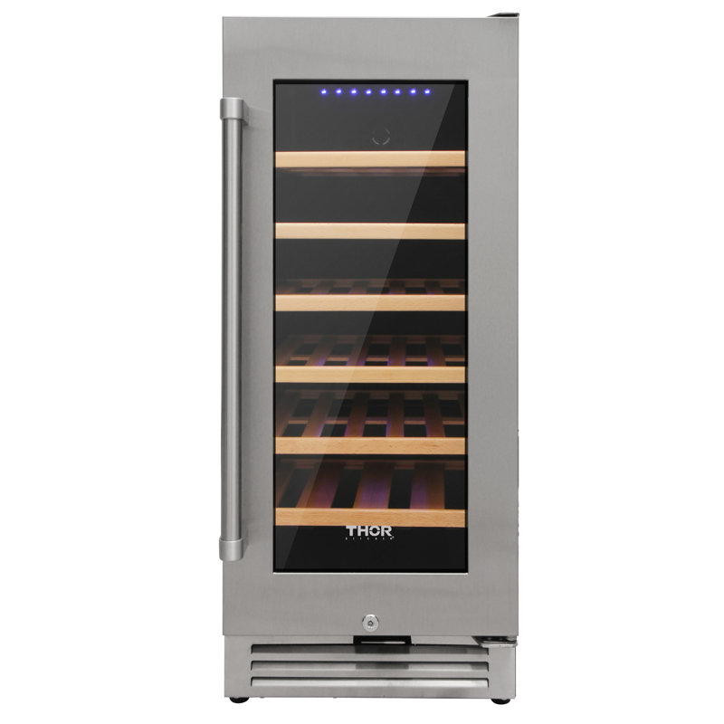 Thor Kitchen Single Zone 15'' Freestanding 33 Bottle Wine Refrigerator