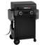Royal Gourmet Electric Grill with Side Shelves, Grey & Black