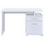 Bureau réversible blanc à 2 tiroirs-1308241407