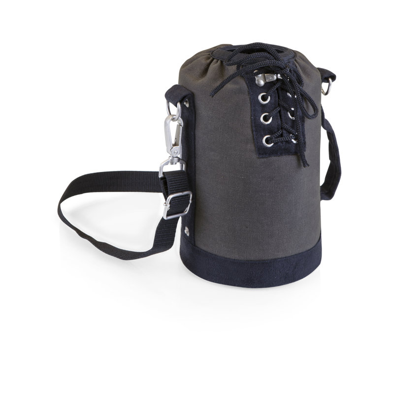 Sac fourre-tout isotherme Ludie, Gris / noir