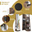 Armoire à bijoux avec miroir Macius-1334889017