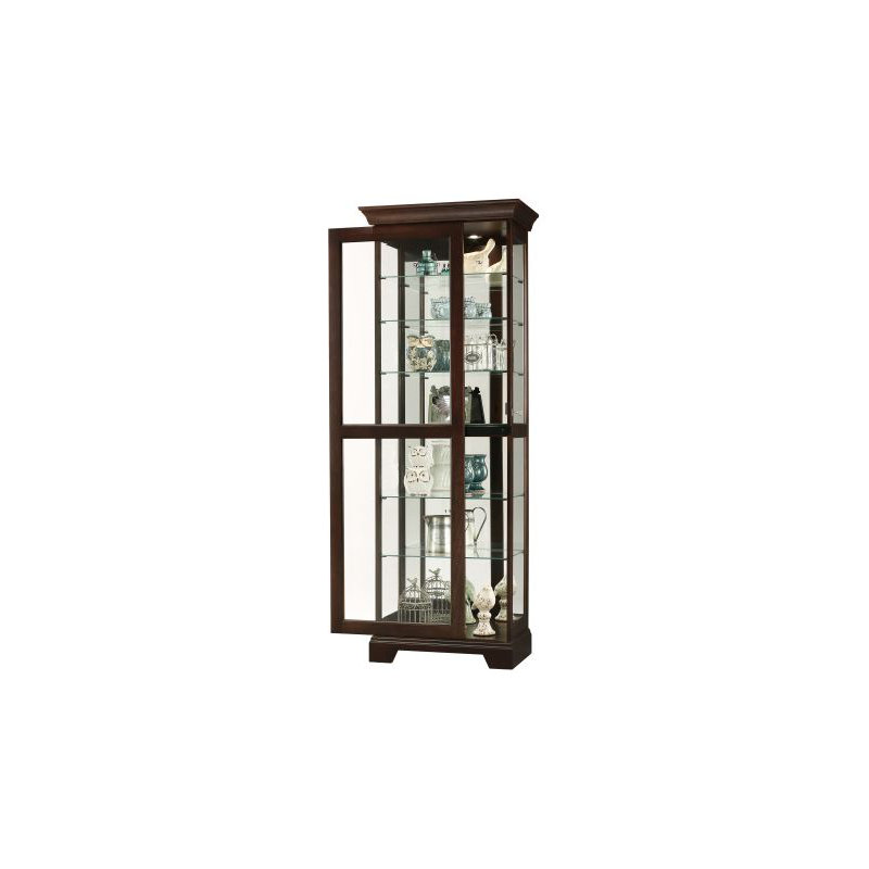 Lighted Curio Cabinet, Espresso