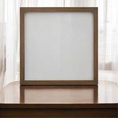 Versatile Oak Finish Mirror With Modern Design And Multiple Placement Options
