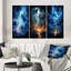 «Lightning Electric Symphony», 3 pièces sur toile-1965527056-1965527070