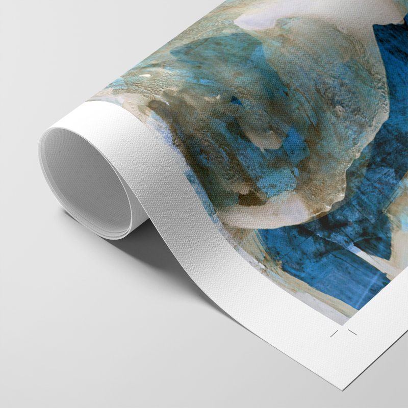 Impasto II - Impression sur toile seulement - NON-CADRE, H 18 po x l 12 po