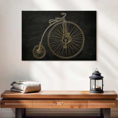 Mehar Penny Farthing Bicycle Illustration