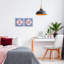 Encourageante mots sur Boho, ensemble de 2 plaques murales, design par lettré et doublé