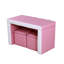 Ensemble de canapé pour enfants 2-en-1 multifonctionnel Ensemble de chaises de table pour tout-petits 2 places Canapé Boîte de rangement souple et robuste-787175146