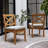 Robinson 4 - Person Teak Outdoor Dining Set With Cushions