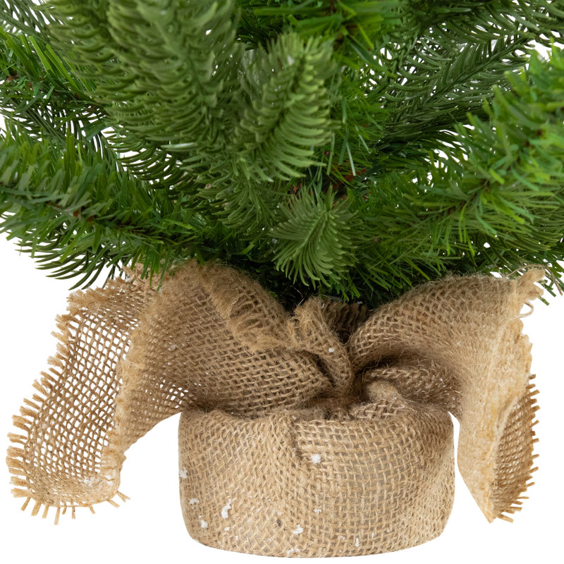 Real Touch Potted Sarasota Pine Artificial Mini Christmas Tree - 24" - Unlit