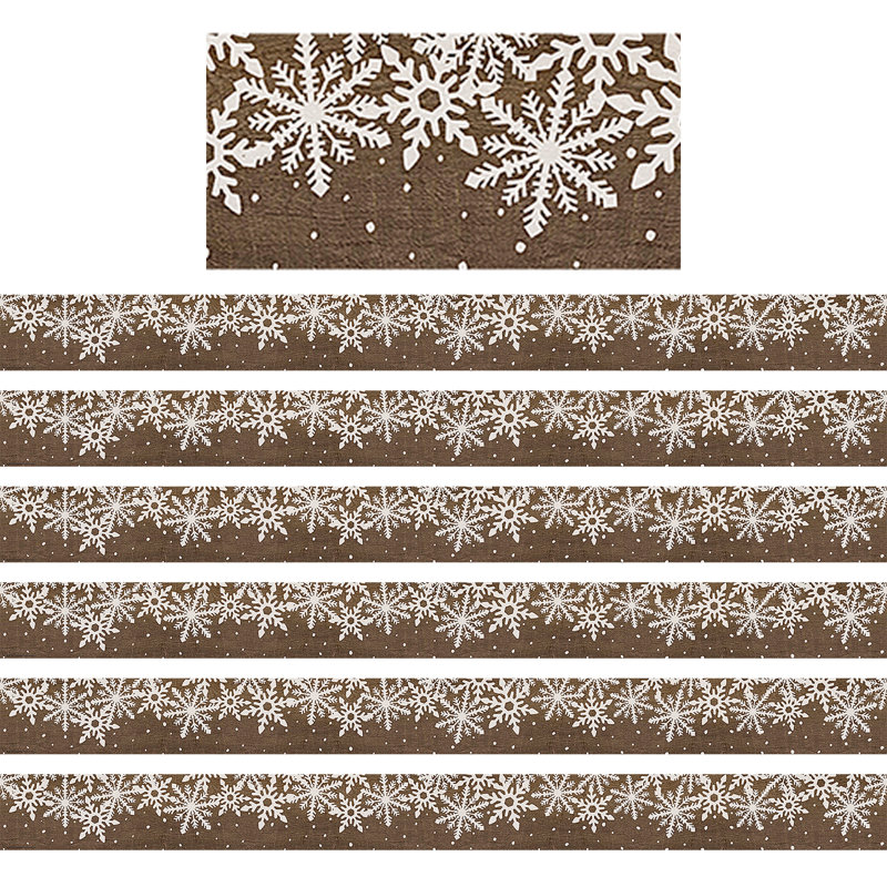 Bordure droite pour l'hiver
