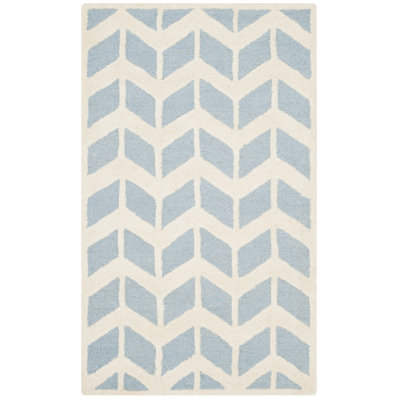 Cambridge Hand Tufted Wool Chevron Rug