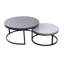 Table basse gigogne ronde 2 pièces Banvra-1268810769