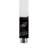 Black Matte 6" Square Ceiling Shower Arm-59407689