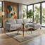 Inniss 107.3" Corduroy Square Arm Sectional Sofa with Right Chaise-886598067
