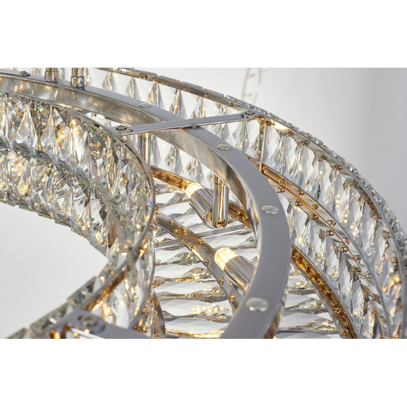 Sibdon 16 - Light Geometric Chandelier