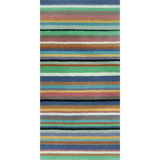 Colori Stripe Hand-Tufted New Zealand Wool Multicolor Area Rug