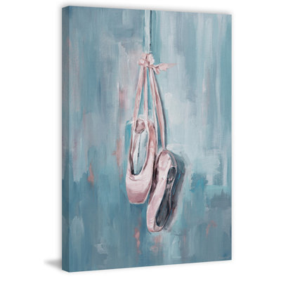 'On Pointe' Print On Wrapped Canvas