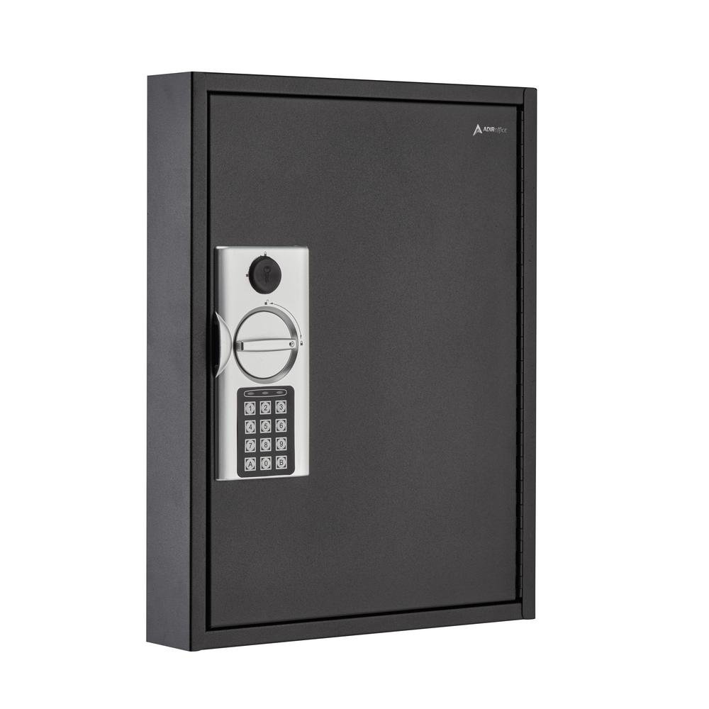 60-Key Steel Heavy-Duty Digital Lock Key Cabinet AdirOffice 