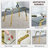 1 Piece Rectangular Dining Table Without Chair-863821730