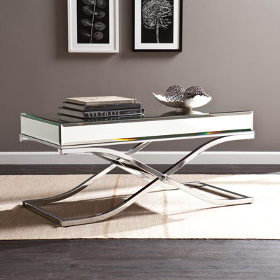Skakke Glass Top Coffee Table
