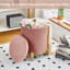 Ozite Velvet Ottoman-889416748