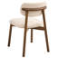 48cm H Polyester Upholstered Upholstered Back Accent