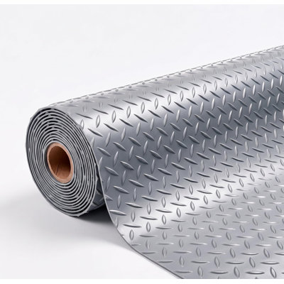 Tapis de garage 7,5 po x 14 pi, tapis de protection en PVC épais de 2,8 mm