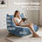 Armless Bean Bag Chair For Adults,Memory Foam Lounge Chair Forliving Room Bedroom Dorm Or Office-393662980