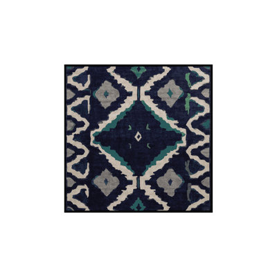 Machine Washable Gray Area Rug