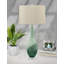 Lampe de table en verre de sel de mer 34 po Salato