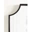Miroir mural festonné en bois Travis pour utilisation comme miroir de meuble-lavabo-2029598766