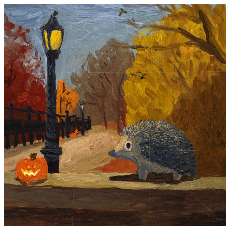 Édredon Hedgehog Bedding, Lit simple