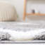 Tapis gris / blanc Fimmie-1892861880