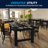Dejon Rectangular Rustic Solid Pine Folding Dining Table by Flash Furniture-2063502650-2040193603