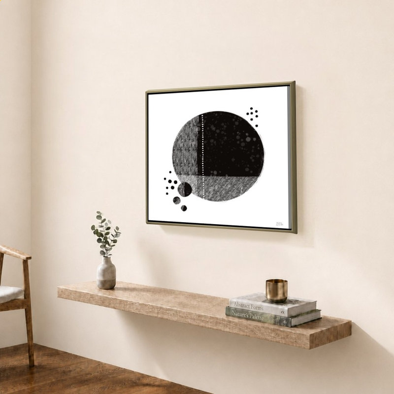Tribeca I par Melissa Averinos - Impression sur toile, H 34 po x l 44 po, Champagne