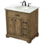 Ensemble de meuble-lavabo simple 32 po Hermes-73359951